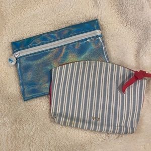 Free with purchase- Set of 2 - Cosmetic Bag Pouches